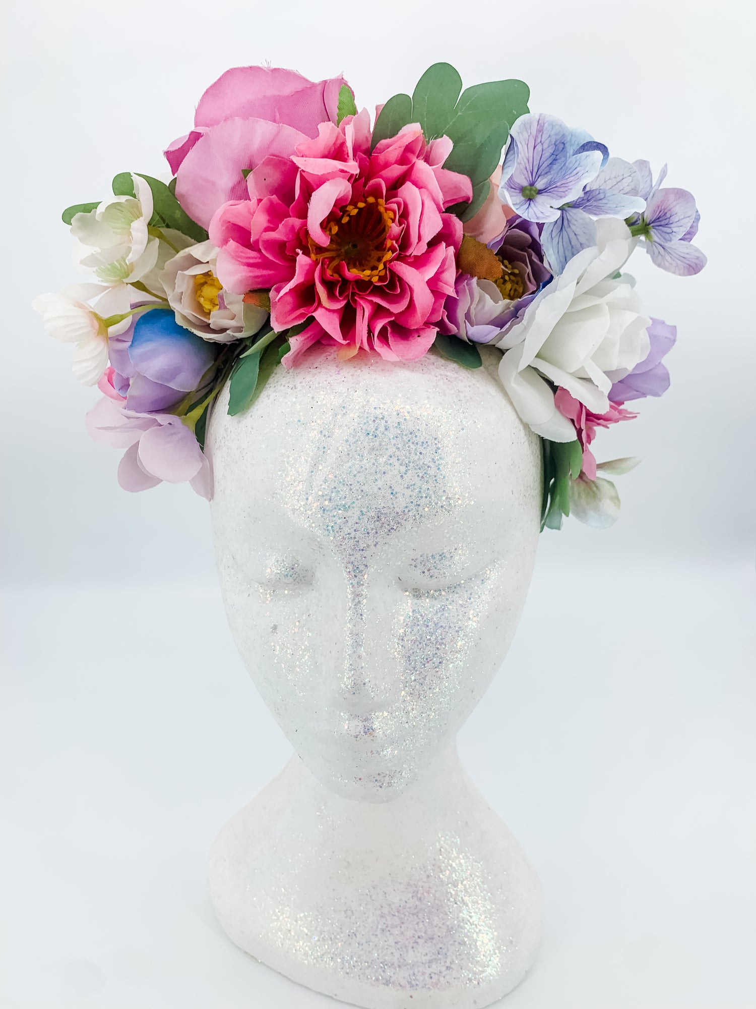 Pastel Romance Flower Crown